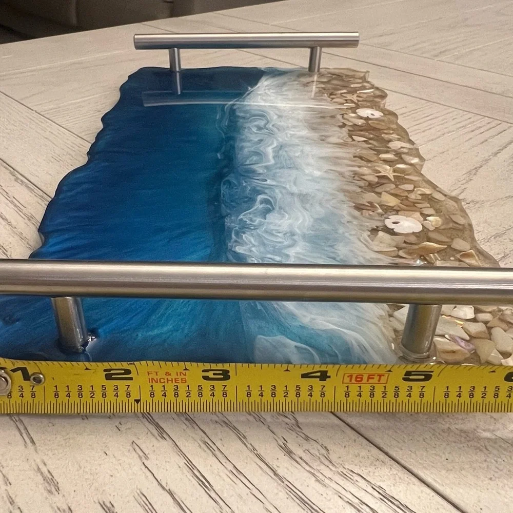 Ocean-Themed Resin Tray
